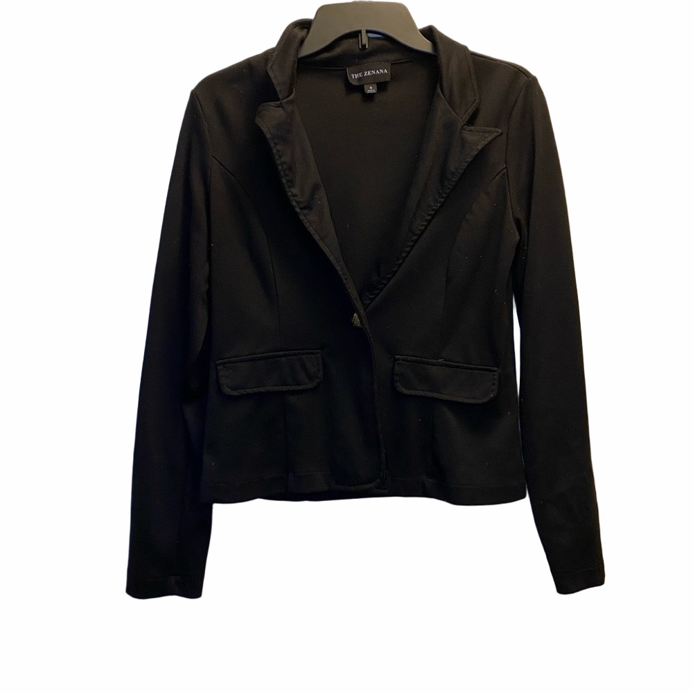 Zenana Outfitters Black Blazer Size Small